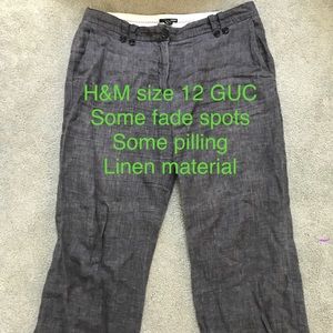 Linen pants H&M